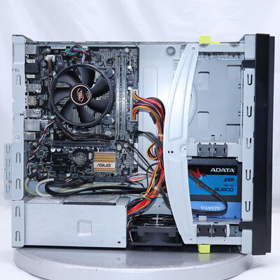 【通販センター】中古  【ジャンク品/保証無/返品質問不可】THIRDWAVE Slim Knight (Intel Celeron CPU G3900 2.80GHz/8GB/SSD128GB/なし/オンボード/W11H64 MAR) 1000804240 185095 