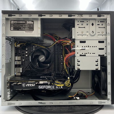 【新潟店】中古  自作PC(Ryzen 5 5500/32GB/SSD500GB/RTX3060 8GB) 3290007485 