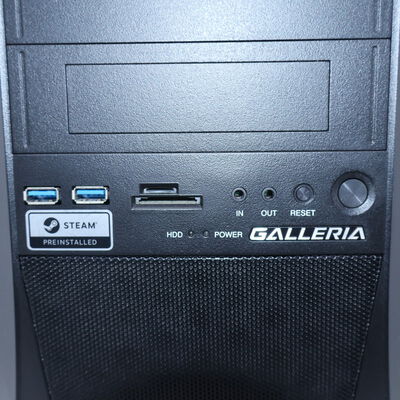 【通販センター】中古  THIRDWAVE GALLERIA KT(Intel Core i9 9900KF/32GB DDR4 (PC4)/SSD500GB/BD-RE/NVIDIA GeForce RTX 2080 SUPER 8GB/W11H64 MAR) 205352 
