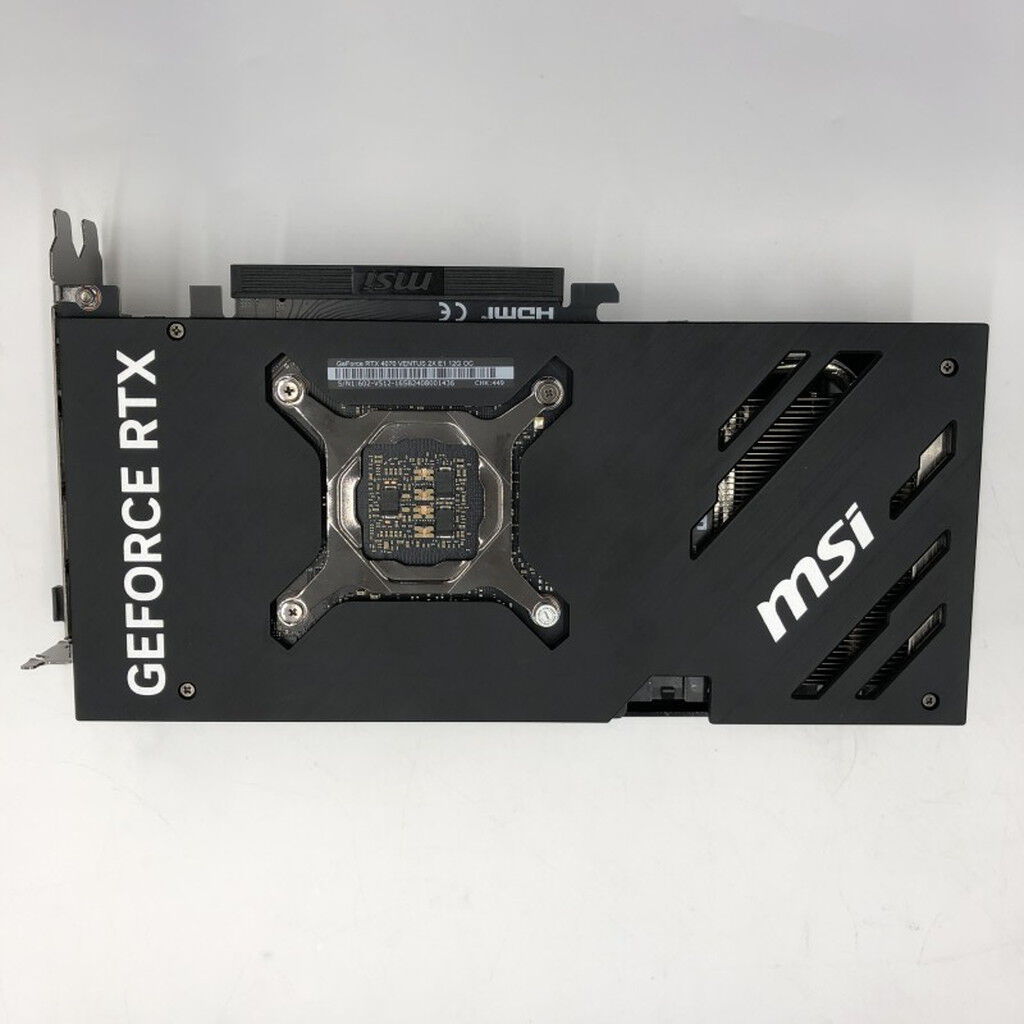 中古 MSI GeForce RTX 4070 VENTUS 2X 12G OC (RTX4070 12GB) 157129
