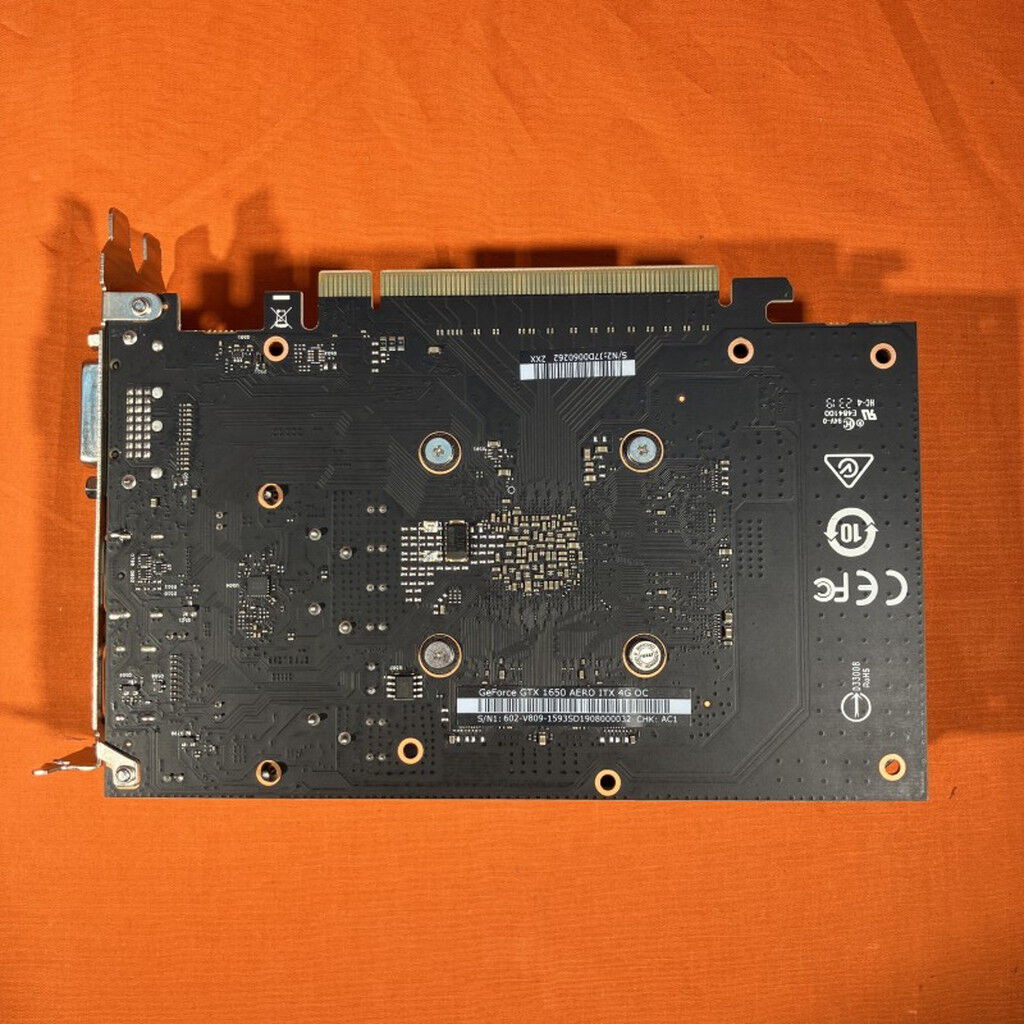 中古 MSI GeForce GTX 1650 AERO ITX 4G OC（GTX1650 4GB