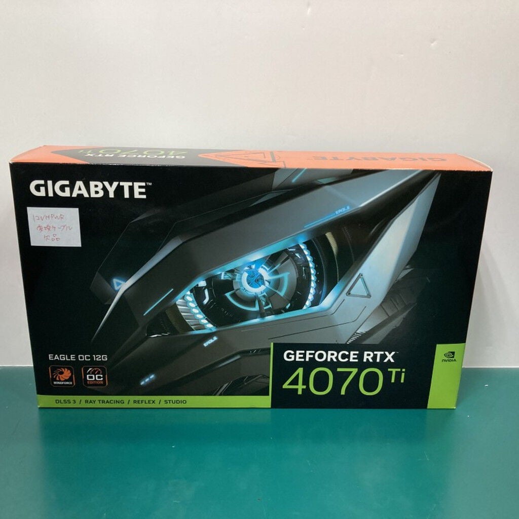 GIGABYTE-GEFORCE RTX 4070中古 中古 GIGABYTE GV-N407TEAGLE OC-12GD (RTX4070Ti 12G) 4760001273