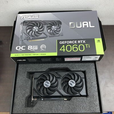 【福山ココローズ店】中古  ASUS DUAL-RTX4060TI-O8G-EVO (RTX4060Ti 8G) 175545 
