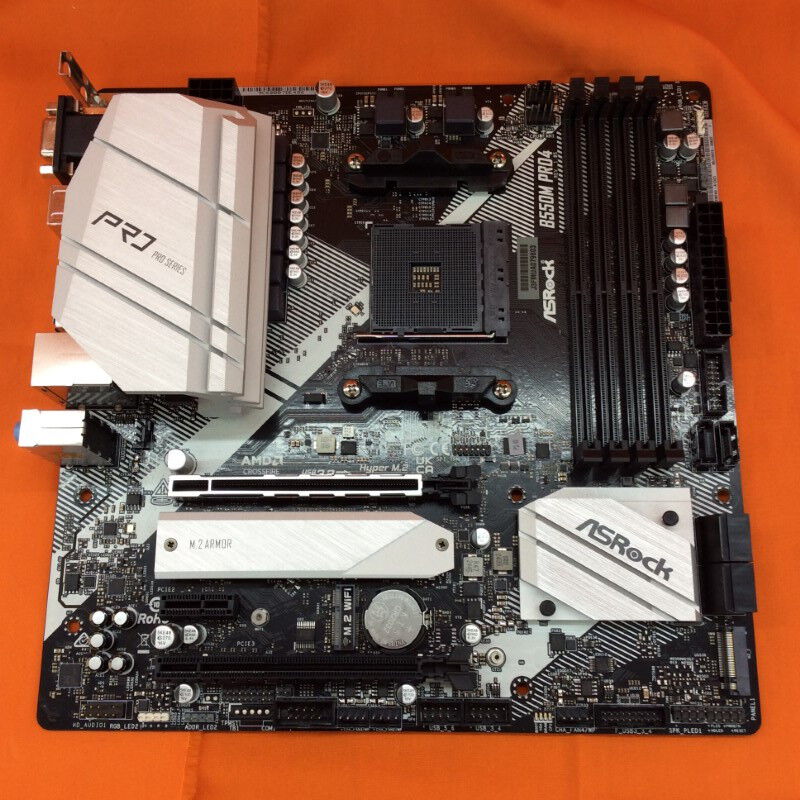 中古 ASRock B550M Pro4 (B550 AM4 mATX DDR4) 142938