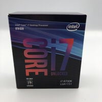 中古  INTEL Core i7 8700K (1151/3.70GHz/12M/C6/T12) 136197 