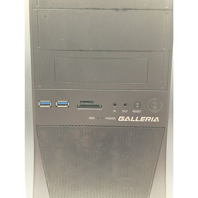 【水戸赤塚店】中古  GALLERIA ZG(i7 9700K/16GB/SSD512GB/HDD3TB/-/RTX2080/W11H) 4680002445 