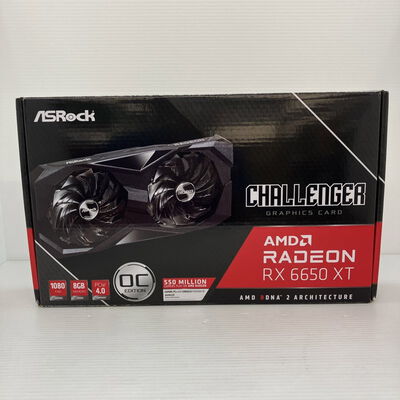 【秋葉原本店】中古  ASRock RX6650XT CLD 8GO (RX 6650XT 8GB) 150487 