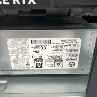 【徳島住吉店】中古  Hp　Pavilion (i7 10700F/16GB/SSD512GB/HDD2TB/RTX4060/W11P) 5230001050 