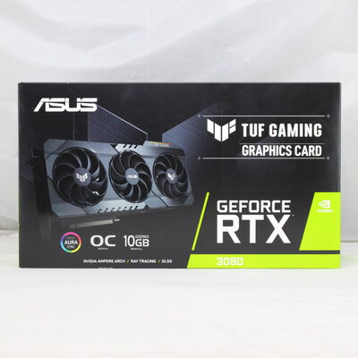 中古  ASUS TUF-RTX3080-O10G-GAMING（RTX3080 10GB） 3480033746 