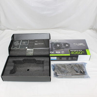 【通販センター】中古  ASUS DUAL-RTX4060TI-O8G（RTX4060Ti 8GB） 3480034103 