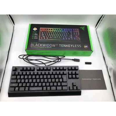 【水戸赤塚店】中古  Razer BLACKWIDOW V3 TENKEYLESS Yellow 4680003392 
