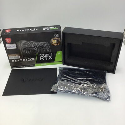 【白山FM松任店】中古  MSI GeForce RTX 3060 VENTUS 2X 12G OC（RTX3060 12GB） 3480038655 