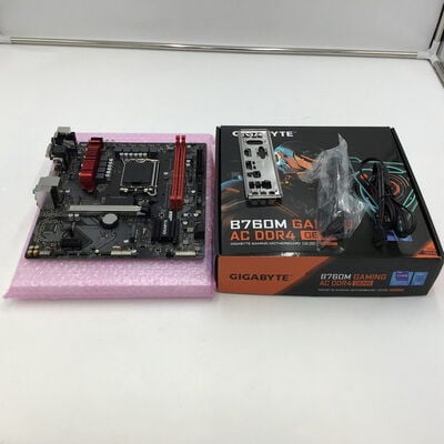 【白山FM松任店】中古  GIGABYTE B760M GAMING AC D4 GEN5 OEM（760M 1700 mATX DDR4） 3480038864 