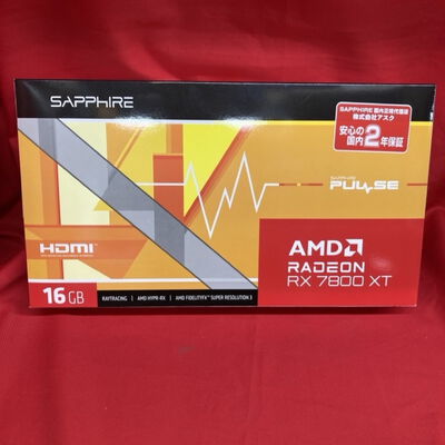 【千葉店】中古  SAPPHIRE 11330-02-20G PULSE RX7800XT GAMING (RX7800XT 16GB) 162728 