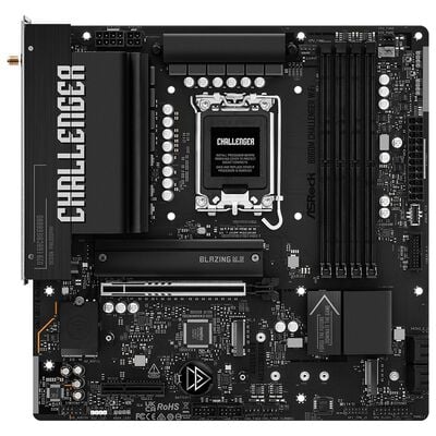 ASRock  B860M Challenger WiFi (B860 1851 MicroATX ブラック) ドスパラ限定モデル 