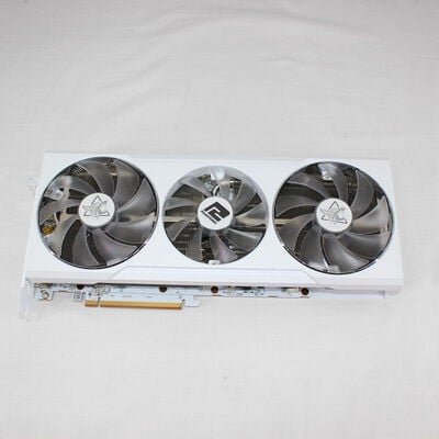 中古  PowerColor Hellhound Spectral White AMD Radeon RX 6700XT 12GB 12GBD6-3DHLV2 178789 