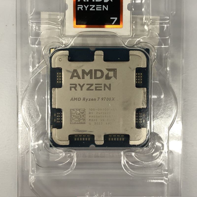 AMD RYZEN7 9700X 国内正規品　中古 AMD 〔中古〕Ryzen 7 9700X（中古1ヶ月保証） | パソコン工房