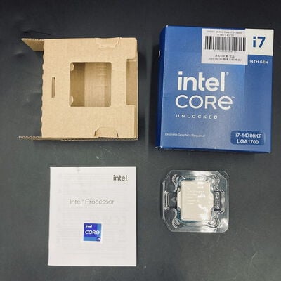 【熊本浜線店】中古  INTEL Core i7 14700KF  (1700/3.4G/33M/C20/T28) 160701 