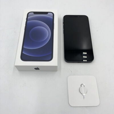 【福井日之出店】中古  Apple iPhone12 mini 5.4インチ 128GB (ブラック) 国内版SIMロックフリー MGDJ3J/A 144007 