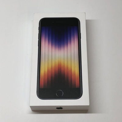 【津ラッツ店】中古  【docomo版SIMフリー】Apple iPhoneSE 4.7インチ (第3世代) 128GB (ミッドナイト) MMYF3J/A 154848 