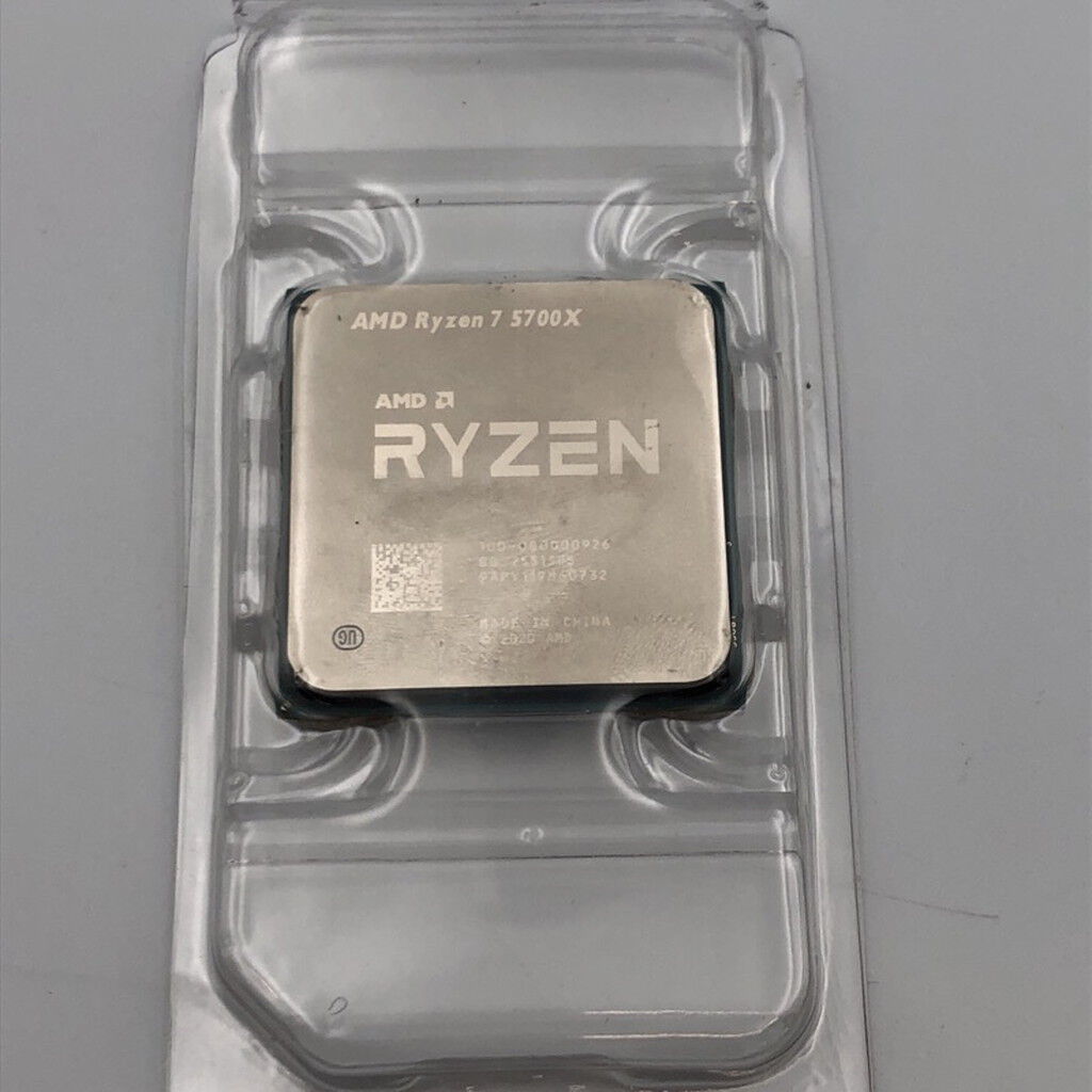 中古 AMD Ryzen 7 5700X (AM4/3.4GHz/36M/C8/T16/65W) 150182 （379226