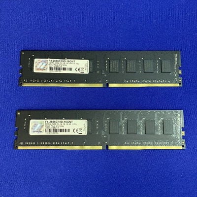 【横浜駅前店】中古  8GB 2枚組(合計16GB) PC4-21300/DDR4-2666 デスクトップ用 190926 
