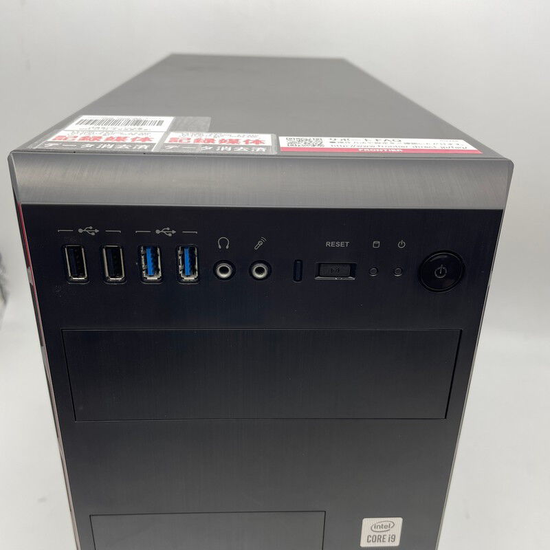中古 FRONTIER BTO(i9 10900/32GB/SSD1TB/HDD2TB/RTX3070/W10H