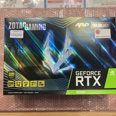 【宮崎恒久店】中古  ZOTAC GAMING GeForce RTX 3080 AMP Holo 5160000673 