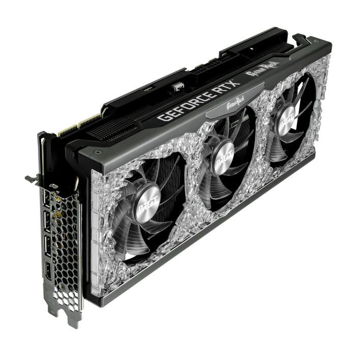 PALiT GeForce RTX 3090 GameRock OC 24GB GDDR6X 19,5Gbps グラフィックボード パソコン パーツ  M7076099