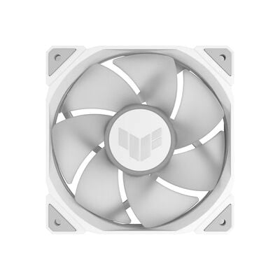 ASUS  TUF Gaming TR120 ARGB Reverse Fan - Single Pack ホワイト (TUF GAMING TR120 FAN ARGB REVERSE WHITE) 