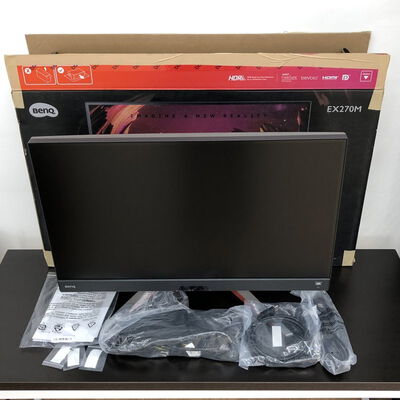 【長野稲里店】中古  BenQ EX270M (27インチ FHD 240Hz IPS) 5110001520 