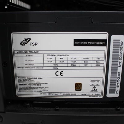 【通販センター】中古  iiyama LEVEL &infin;(Intel Core i7 10700/16GB DDR4 (PC4)/SSD1TB/DVDマルチ/NVIDIA GeForce RTX 2070 SUPER 8GB/W11H64 MAR) 198972 