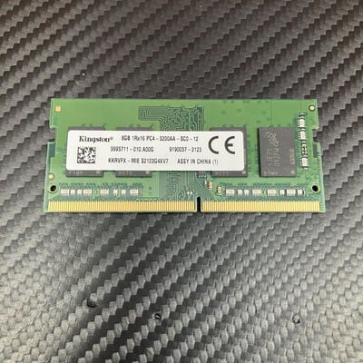 【富士青葉店】中古  Kingston ノートPC用メモリ(PC4-25600 8GB DDR4-3200) 5070002253 