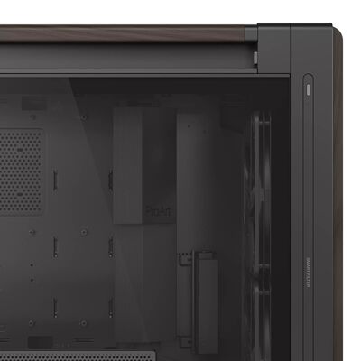 ASUS  ProArt PA602 Wood Edition Modern Black Tempered Glass Panel (PROART PA602 WALNUT WOOD TG PWM MODERN BLACK) 