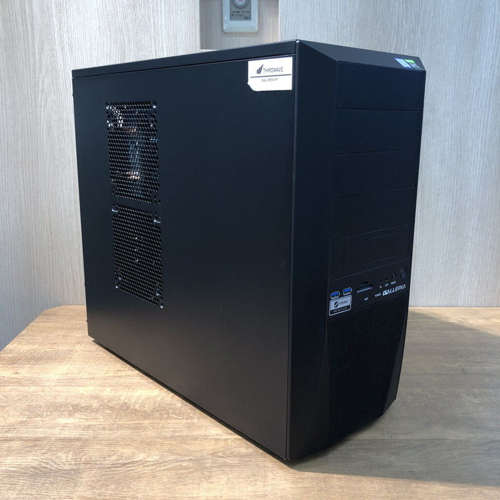 中古 THIRDWAVE GALLERIA XF(i7 9700F/16GB/SSD512GB/HDD2TB/RTX2070