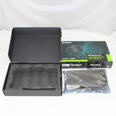 【通販センター】中古  Palit NE6406T019P1-1060D (RTX4060Ti Dual 8G) 175562 