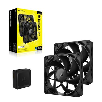 Corsair  iCUE LINK RX140 MAX Dual Fans Starter Kit CO-9051044-WW (2個パック) 