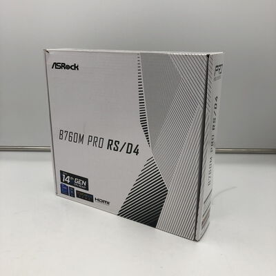 【福井日之出店】中古  ASRock B760M Pro RS/D4 (B760 1700 mATX DDR4) 167297 
