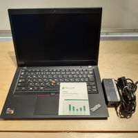 中古  LENOVO ThinkPad X13 (AMD Ryzen 5 Pro 4650U 2.10GHz/32GB/SSD256GB/-/オンボード/13.3/1920x1080/Wi-Fi/WEBCAM/W11P/Microsoft Office Home and Business 2024) 184183 