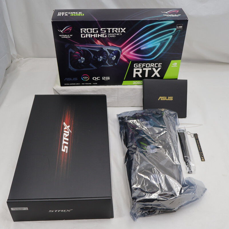 中古 ASUS ROG-STRIX-RTX3080-O12G-GAMING (RTX3080 12GB) 148957