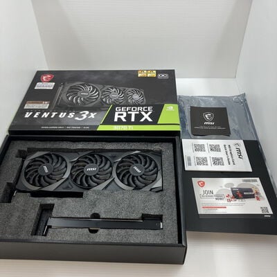 【秋葉原本店】中古  MSI GeForce RTX 3070ti VENTUS 3X 8G OC (RTX3070 8G) 3410014238 