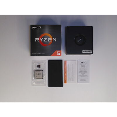 【前橋ｲﾝﾀｰｱｶﾏﾙ店】中古  AMD Ryzen 5 5600 (AM4/3.6GHz/35M/C6/T12/65W) 150183 