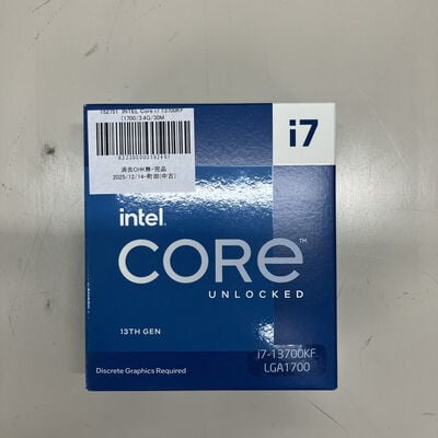 【町田店】中古  INTEL Core i7 13700KF (1700/3.4G/30M/C16/T24) 152751 