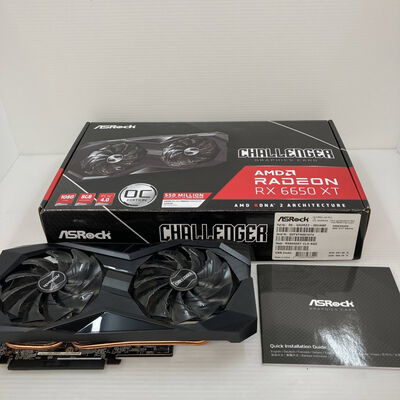 【秋葉原本店】中古  ASRock RX6650XT CLD 8GO (RX 6650XT 8GB) 150487 