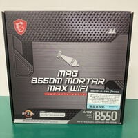 中古  MSI MAG B550M MORTAR MAX WIFI(B550 AM4 mATX DDR4) 3430005625 