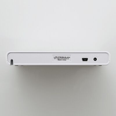 Logitec  LDR-PMJ8U2VWH (USB 2.0 ポータブルDVDドライブ ホワイト ソフト付) 