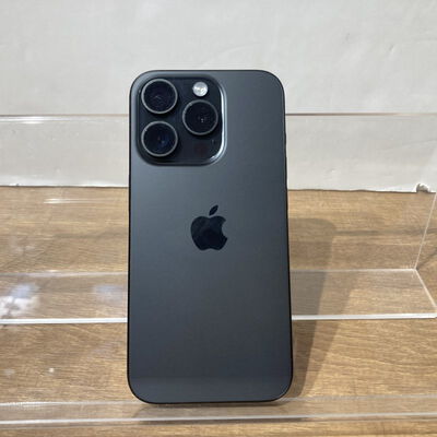 【富山本郷店】中古  【国内版SIMフリー】Apple iPhone15 Pro 6.1インチ 128GB ブラックチタニウム MTU73J/A 161186 