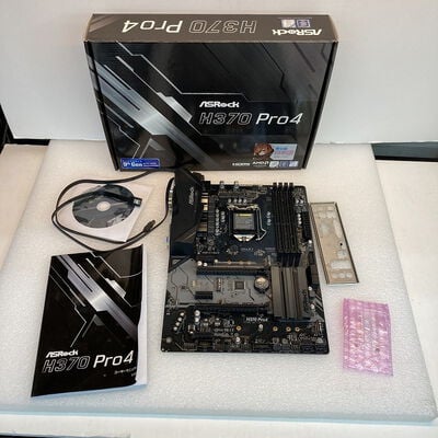 【京都店】中古  ASRock H370 Pro4 (H370 1151 ATX DDR4) 137013 