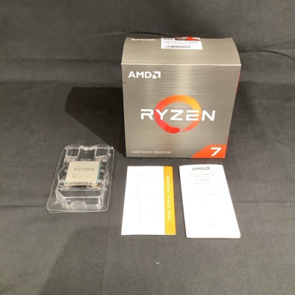 中古 AMD Ryzen 7 5800X (AM4/3.8/36M/C8/T16/105W) 143915 （396710