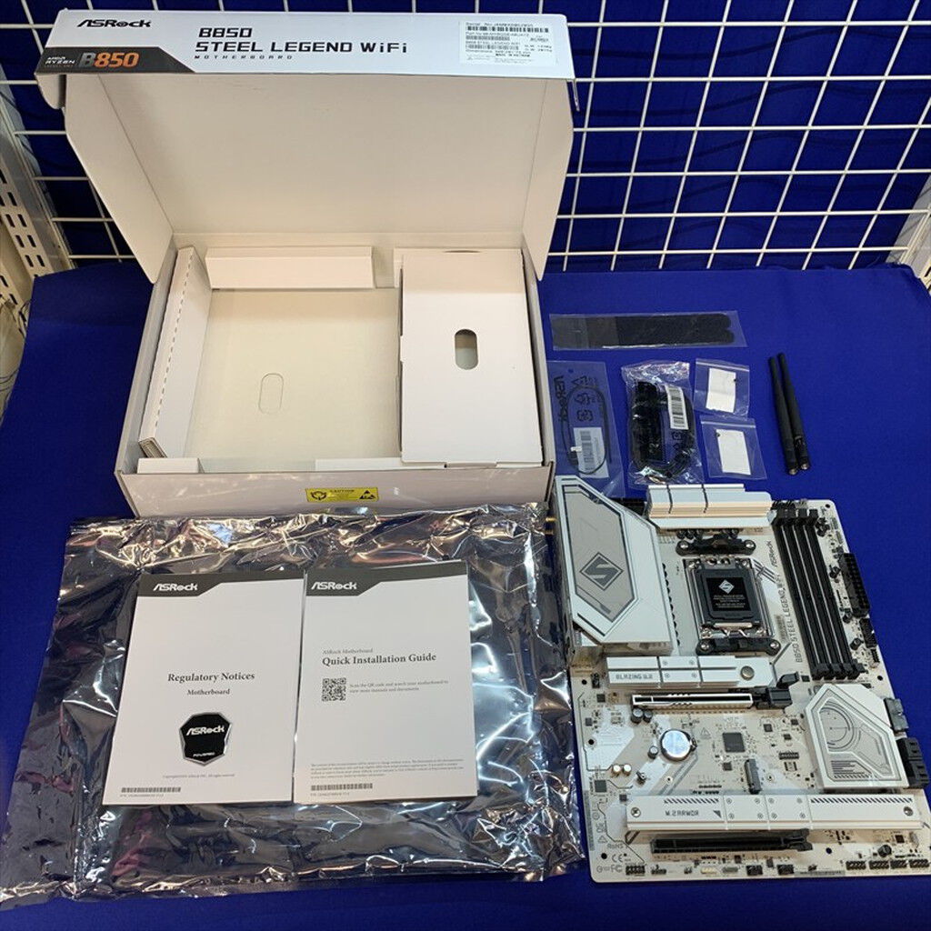 中古 ASRock B850 Steel Legend WiFi (B850 AM5 ATX DDR5) 175464